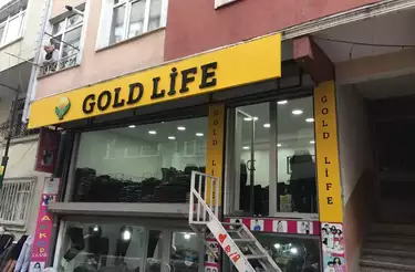 Işıksız Ekonomik Harf Tabela